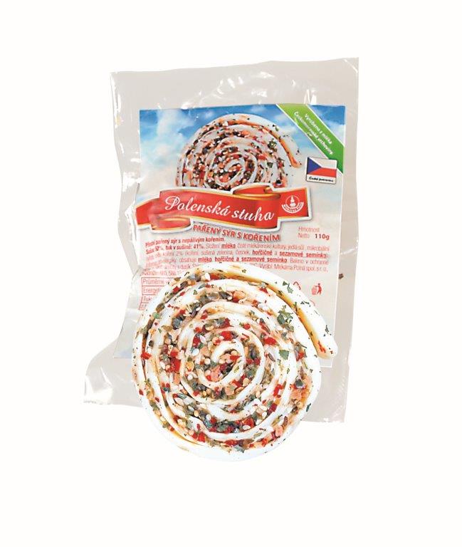 obrázek Polenská stuha přírodní pařený sýr s kořením 110&nbsp;g